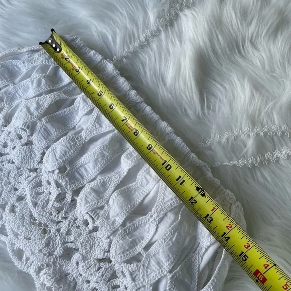 Zara crochet Crop Tank - size medium - Picture 5 of 7